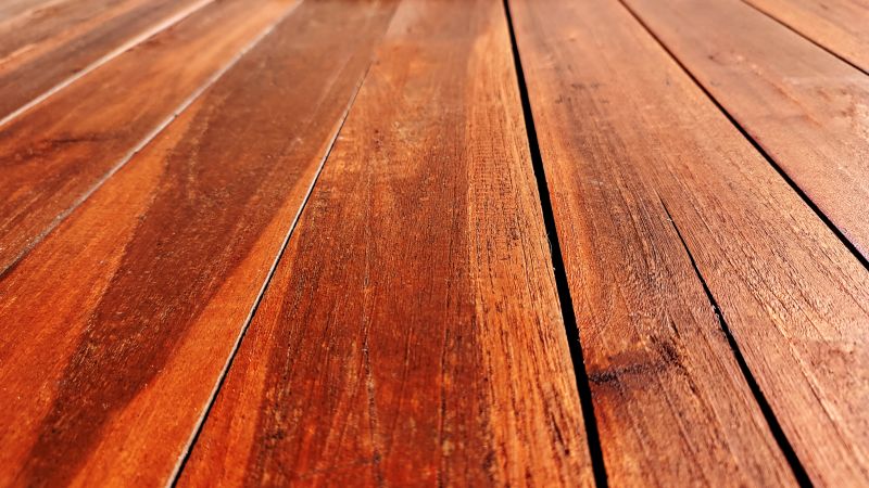 Close-up of Deck Surface