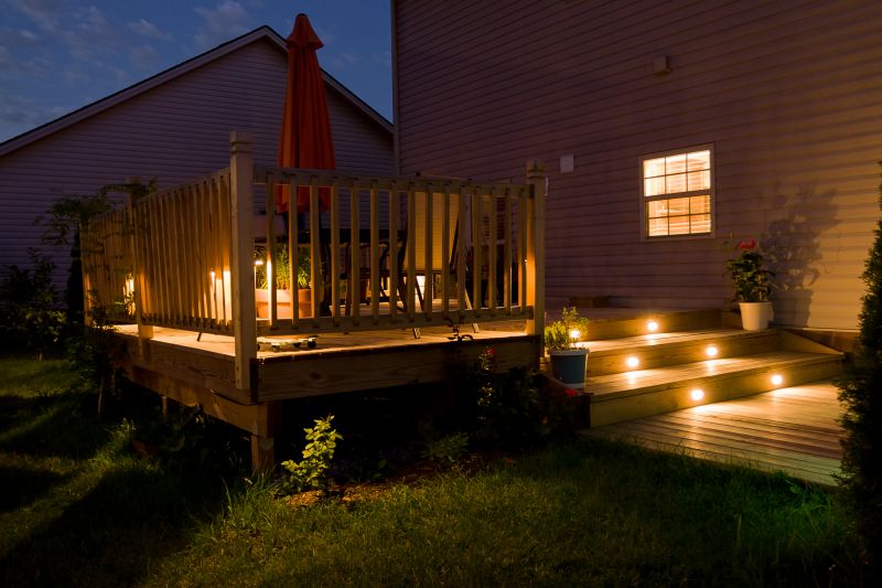Night View of Deck
